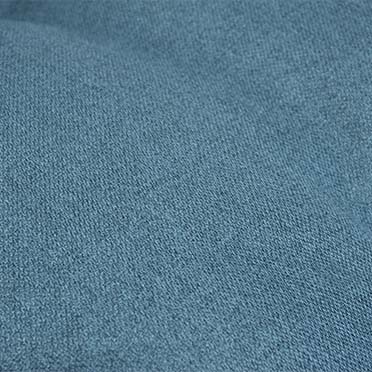 Oval cushion sewn royal blue blue - Detail 1