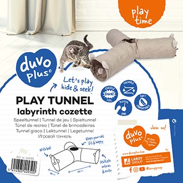 Play tunnel labyrinth cozette beige - Verpakkingsbeeld