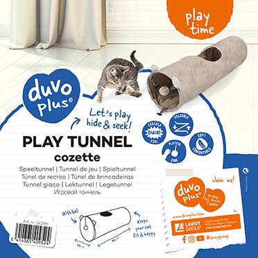 Play tunnel cozette beige - Verpakkingsbeeld