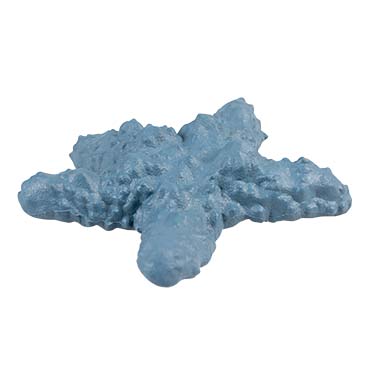 Eco rubber zeester blauw - Product shot