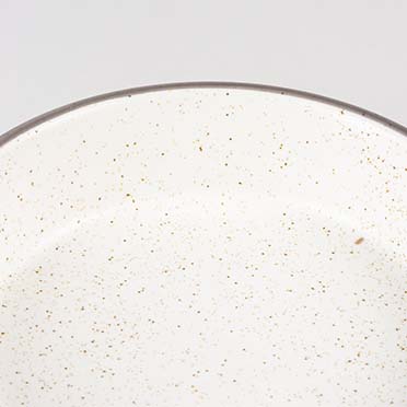 Mangeoire aanti-déversement stone speckle blanc - Detail 1