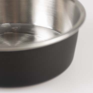 Feeding bowl matte fix black - Detail 1