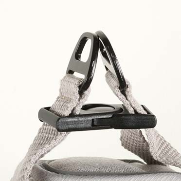 Ultimate fit small dog harness grey - Detail 1