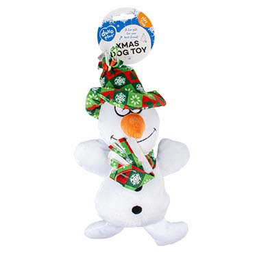 Xmas peluche bonhomme de neige max blanc - Verpakkingsbeeld