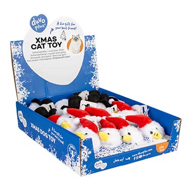 Xmas fluffy boules de neige couleurs mélangées - Product shot
