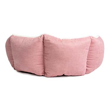 Bed hexa velvet pink - Facing