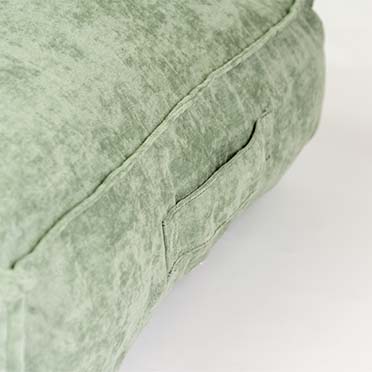 Cushion rectangular green - Detail 1