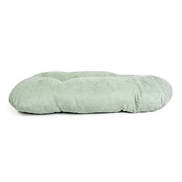 Cushion oval velvet green - Facing