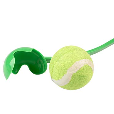Katapult tennisballwerfer grün - Detail 1