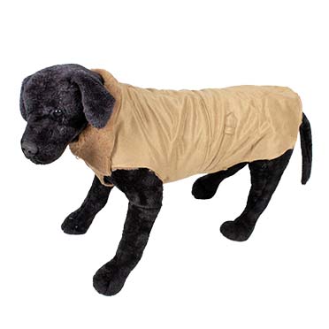 Dog jacket stylish beige - Sceneshot