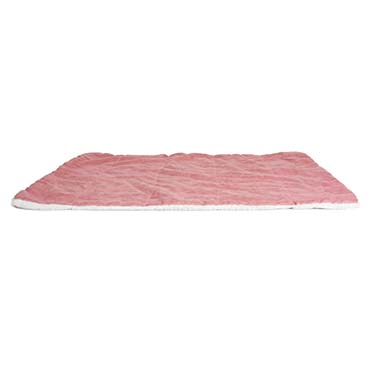 Decke velvet rosa - Facing