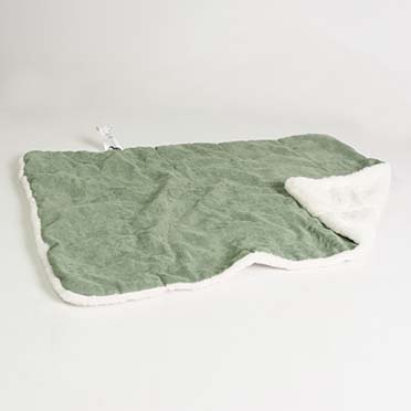 Blanket velvet green - Detail 2