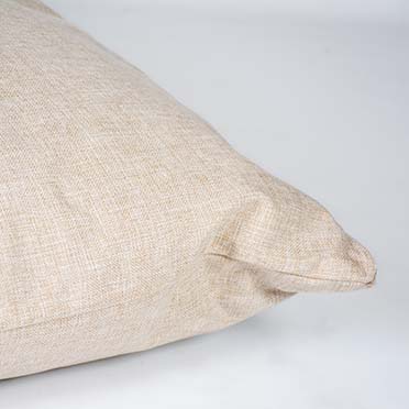 Coussin rectangulaire textura eco beige - Detail 2