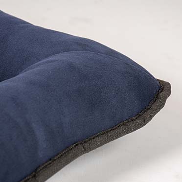 Bench pillow duotex eco blue/grey - Detail 2