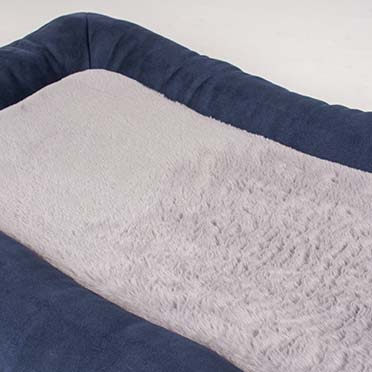 Bench pillow duotex eco blue/grey - Detail 3