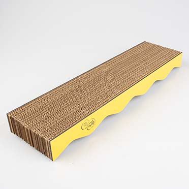 Scratching board wayne wavy yellow - Detail 3