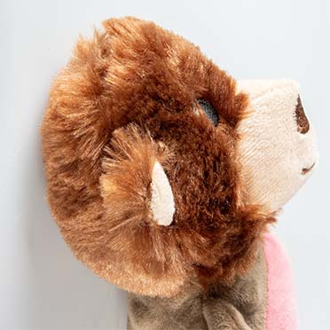 Plush bear crackle brown - Detail 3