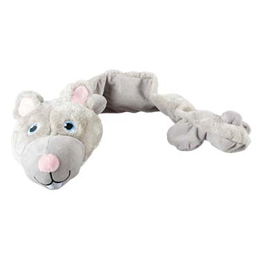 Peluche lapin squeaky gris - Product shot