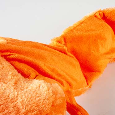 Plush fox squeaky orange - Detail 3