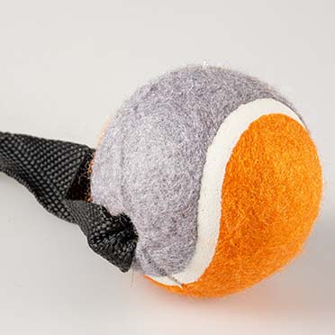 Tug 'n play ball orange/grey - Detail 1