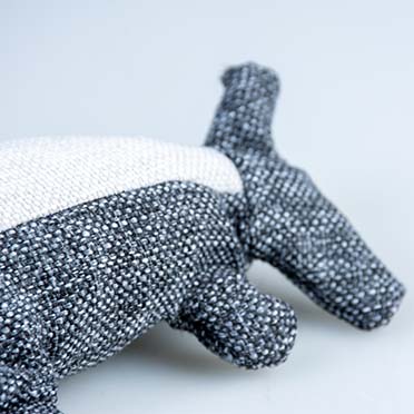 Eco plush swordfish grey - Detail 2