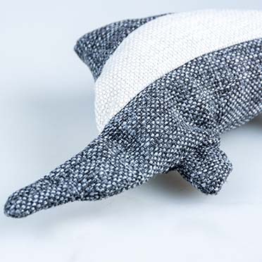 Eco plush swordfish grey - Detail 3