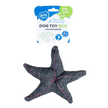 Eco plush starfish grey - Facing