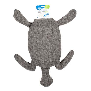 Eco peluche tortue gris - Facing