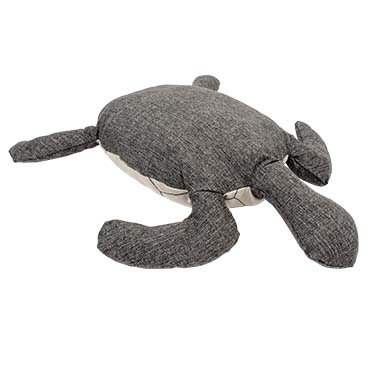 Eco plush turtle grey - Product shot