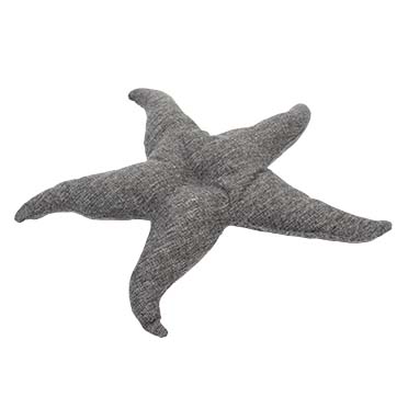 Eco peluche étoile de mer gris - Product shot