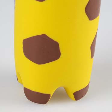 Latex long giraffe yellow - Detail 2