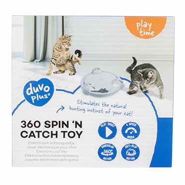 360 spin ‘n catch toy white - Verpakkingsbeeld