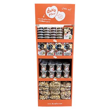 Concept display duvoplus dog & cat snacks - Facing