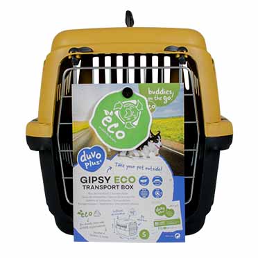 Gipsy eco transport box metalen deur honey - Facing