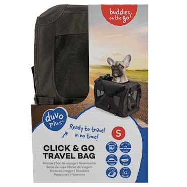 Click & Go Bolsa de viaje Negro - Facing