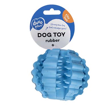 Bal Griplay dental ribbel Blauw - Verpakkingsbeeld