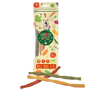 Garden Bites dental twisters Gemengde kleuren - <Product shot>
