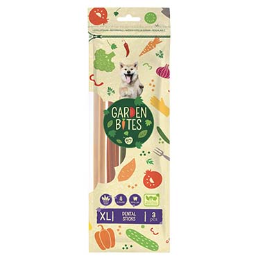 Garden Bites dental sticks Gemengde kleuren - Verpakkingsbeeld