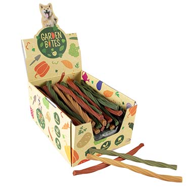 Garden Bites dental twisters Gemengde kleuren - <Product shot>
