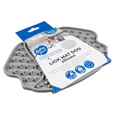 Alfombra para lamer perro Gris - Verpakkingsbeeld
