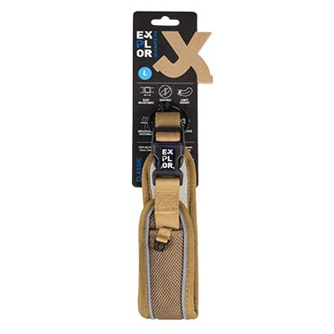 Ultimate Fit Control halsband Classic Honey gold - Verpakkingsbeeld