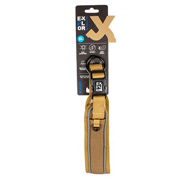 Ultimate Fit Control halsband Classic Honey gold - Verpakkingsbeeld