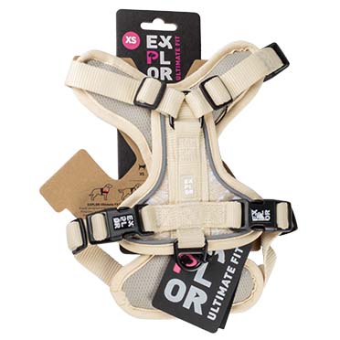 Ultimate Fit No-Pull harnas Fashion Antique white - Verpakkingsbeeld