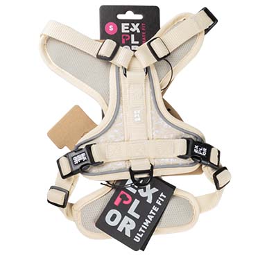 Ultimate Fit No-Pull harnas Fashion Antique white - Verpakkingsbeeld