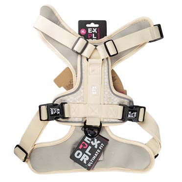 Ultimate Fit No-Pull harnas Fashion Antique white - Verpakkingsbeeld