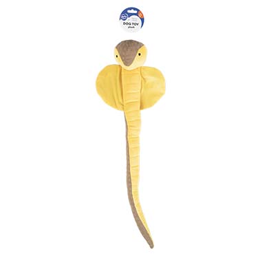 Pluche cobra crackle & snuffle Geel/bruin - Verpakkingsbeeld