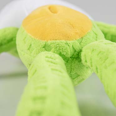 Peluche grenouille crackle & snuffle Vert/jaune - Detail 3