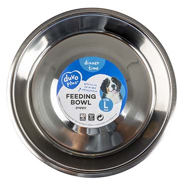 Eetkom puppy Zilver - Verpakkingsbeeld