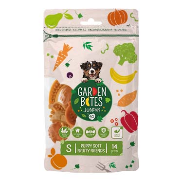 Garden Bites Puppy soft fruity friends Multicolor - Facing