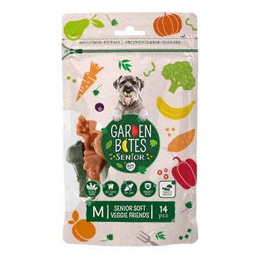 Garden Bites Senior soft veggie friends Meerkleurig - Facing